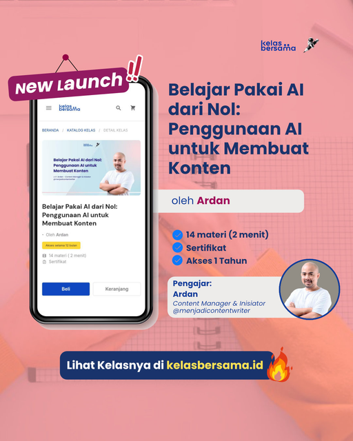 Image for Belajar AI dari Nol