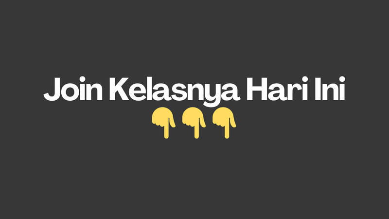 Gak Daftar Sekarang = Ketinggalan Ilmunya