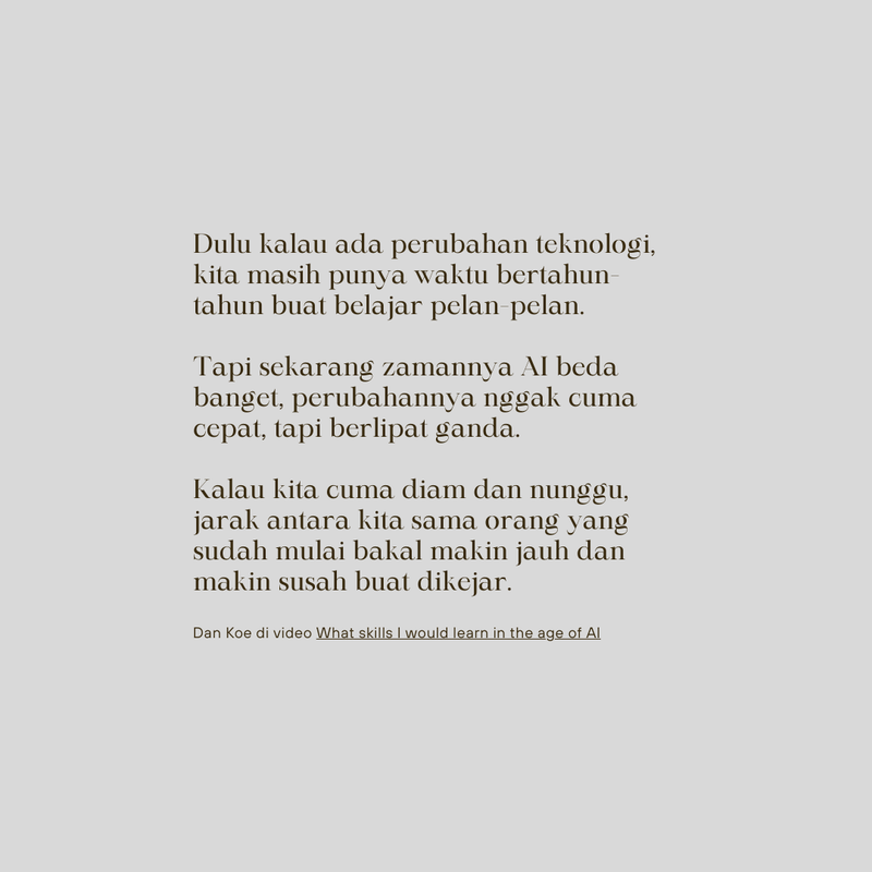 Jadi Ingat Kata Dan Koe