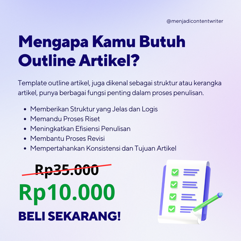 Highlight image 1 for Template Outline Artikel 📑