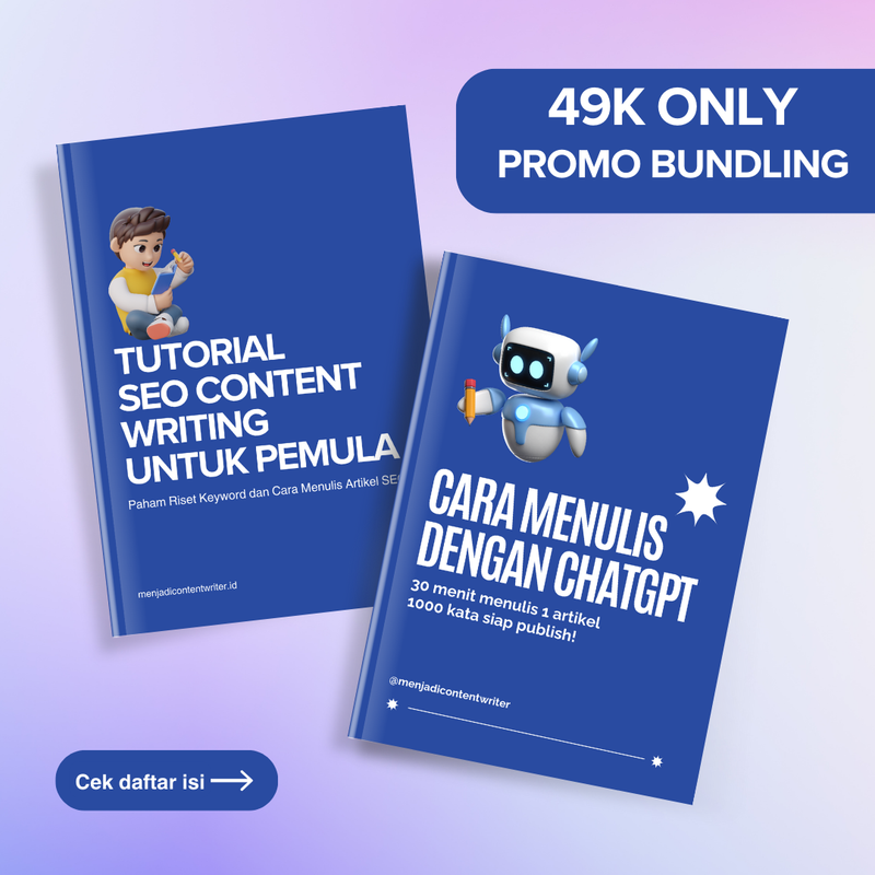 [Bundling] Menulis Artikel SEO + ChatGPT