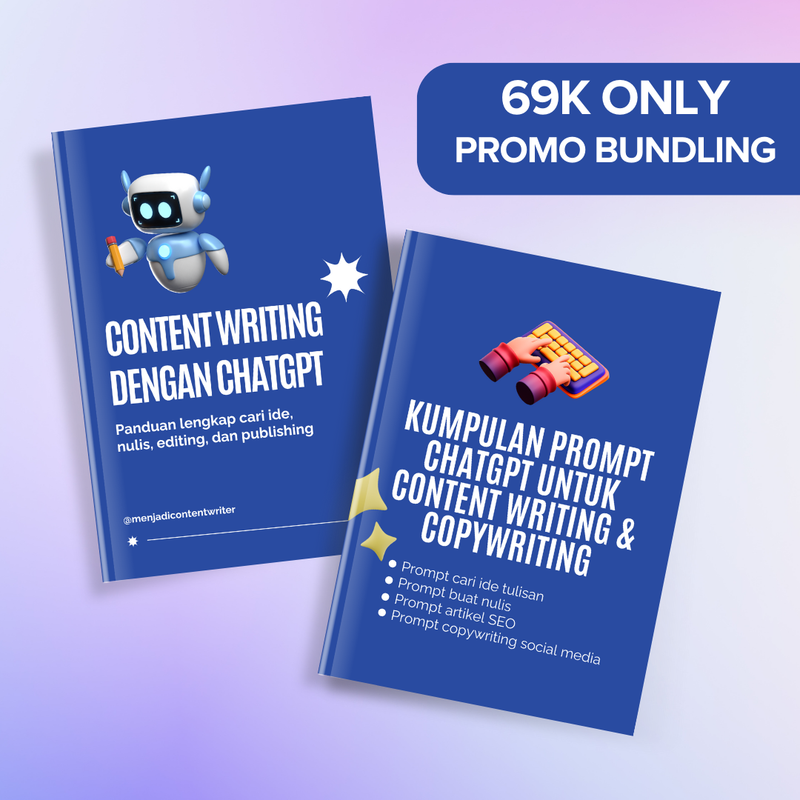 Highlight image for [Bundling] Content Writing dengan ChatGPT + Prompt