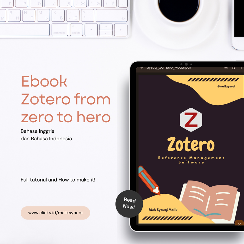 Highlight image 1 for Paket Komplit - Ebook Zotero dua Bahasa + Video Tutorial