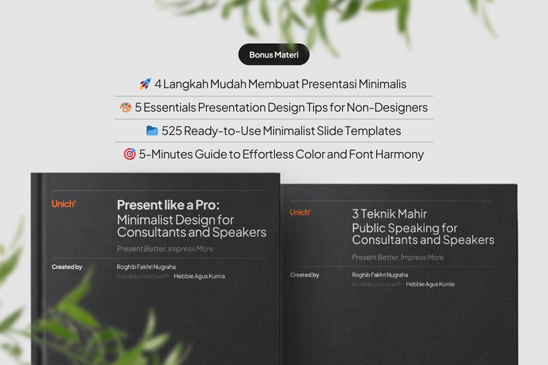 Highlight image for Present like a Pro: Minimalist Design for Consultants and Speakers [LIFETIME UPDATE]