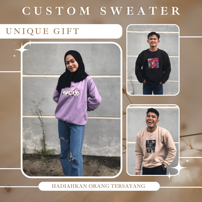 Highlight image for [Custom] Desain Sweater/Kaos
