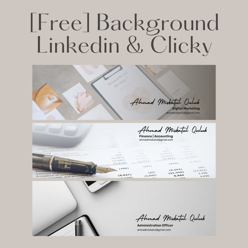 Highlight image for [Free] Background Linkedin & Clicky