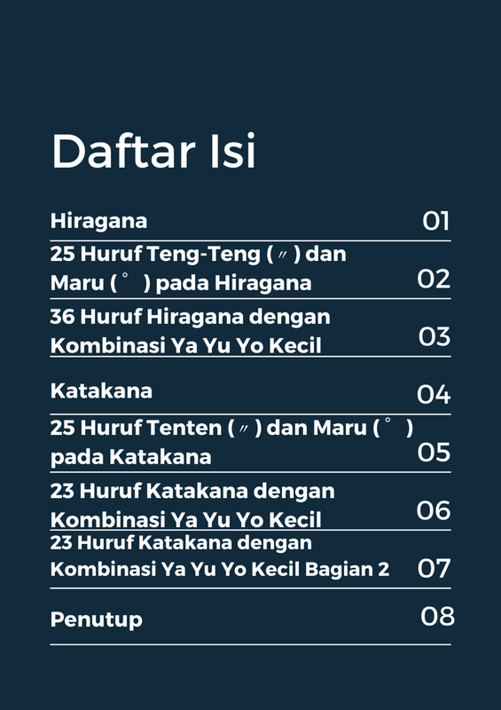 Highlight image 2 for (FREE) E-Book Cara Cepat Hafal Hiragana & Katakana