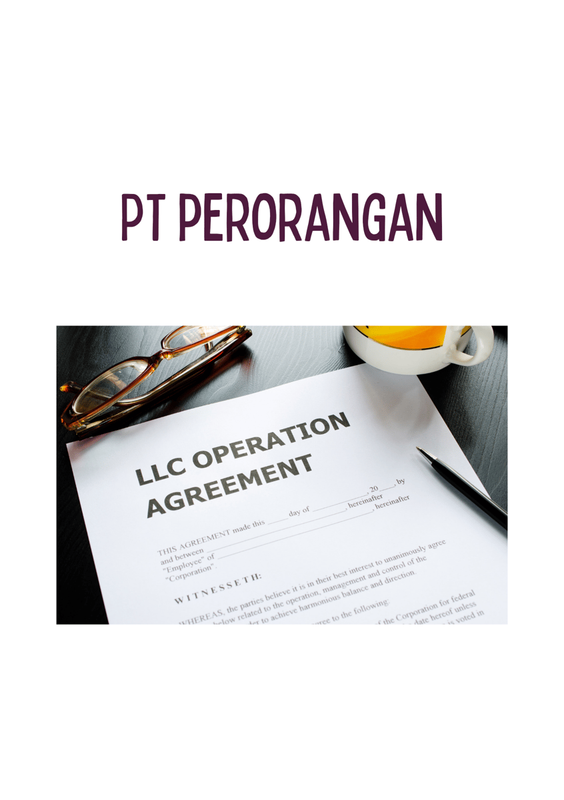 Highlight image for Pendirian PT Perorangan