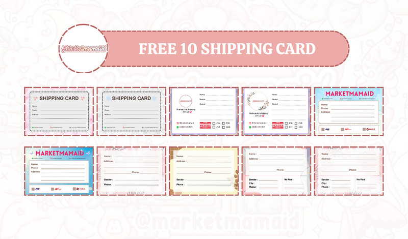 Highlight image 1 for Free 10 Shipping Card for Business by Marketmamaid