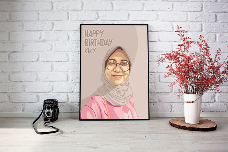 Highlight image for FREE! BIKIN VECTOR ART KHUSUS YG ULANG TAUN DI HARI ITU