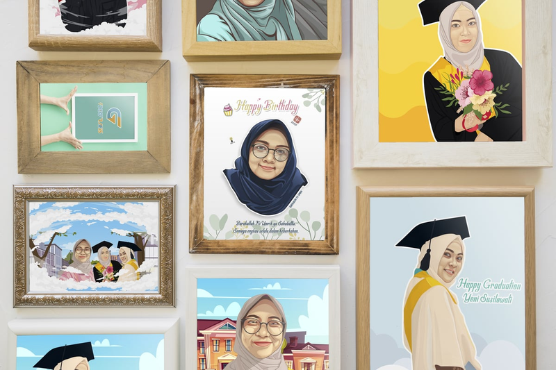 Highlight image for FREE! BIKIN VECTOR ART KHUSUS YG ULANG TAUN DI HARI ITU
