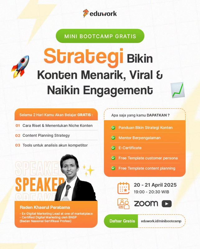 Image for Pemateri Seminar & Workshop  Terbaru