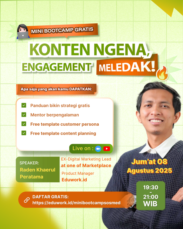 Image for Pemateri Seminar & Workshop Terbaru