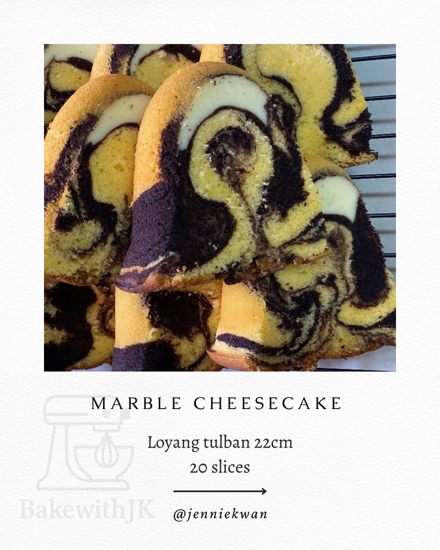 E-course Marble Cheesecake