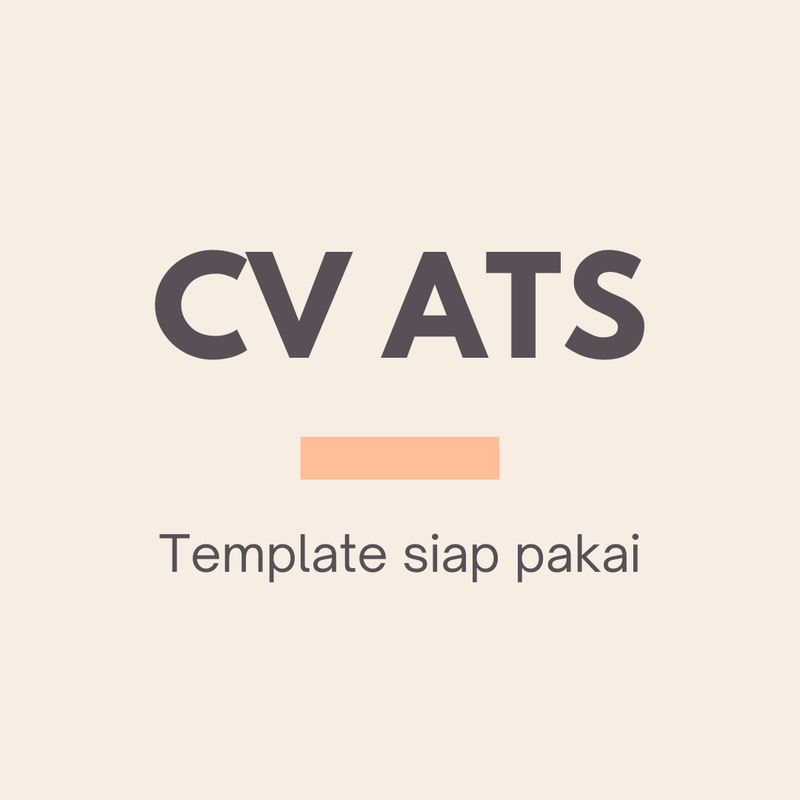 Highlight image for [FREE] Template CV ATS