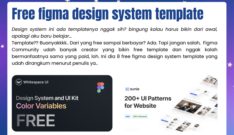 Highlight image for [FREE E-Book] I Will Dive into Design Systems