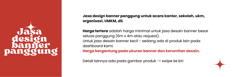 Highlight image for Jasa Design Banner Panggung