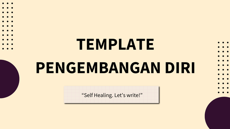 Highlight image 1 for [FREE] Template Pengembangan Diri