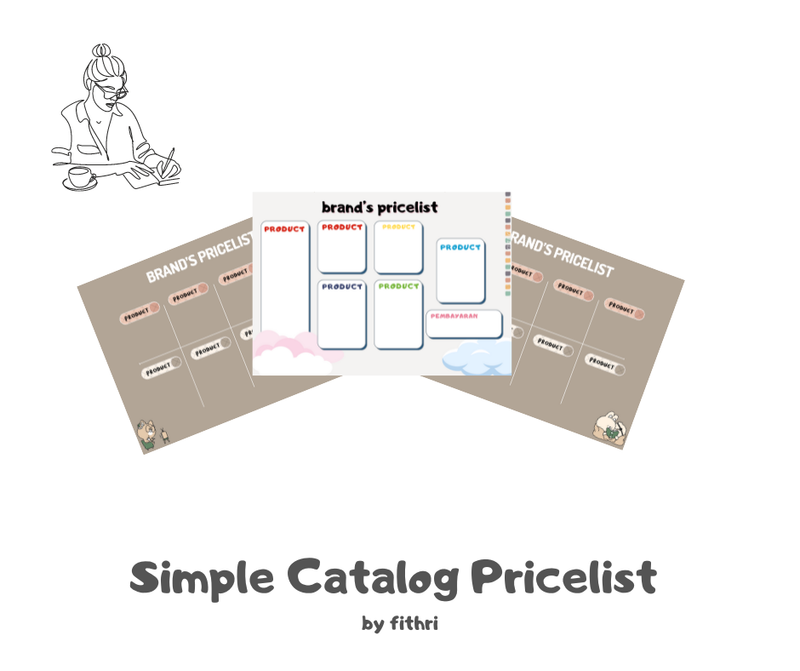 Highlight image for simple catalog pricelist