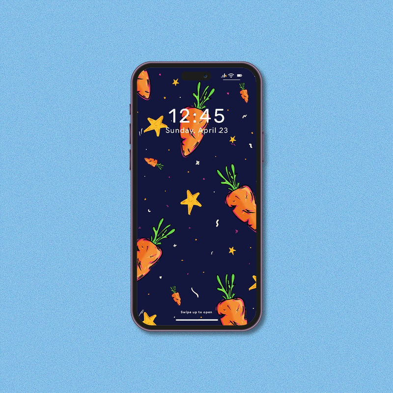 Highlight image for [Phone Wallpaper] Sketchy Carrot & Boy