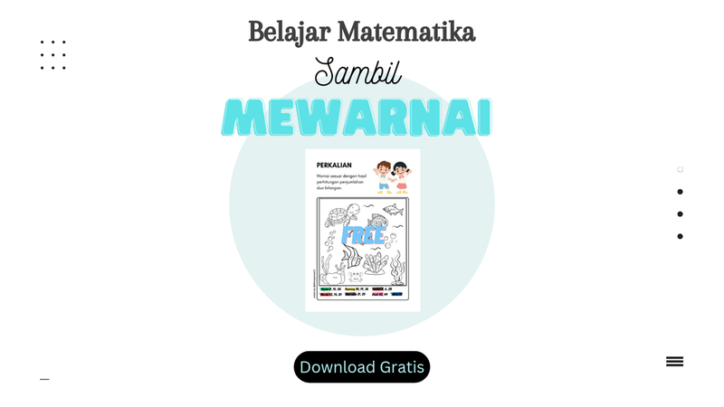 Highlight image 1 for [FREE] Belajar Perkalian Sambil Mewarnai Untuk Anak