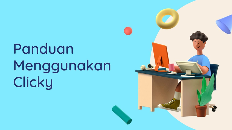 Highlight image for [FREE E-BOOK] Panduan Cara Pakai Clicky+Gambar