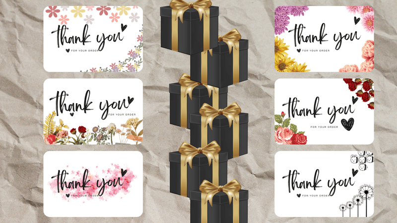 Highlight image for [FREE] Thank You Card Flower