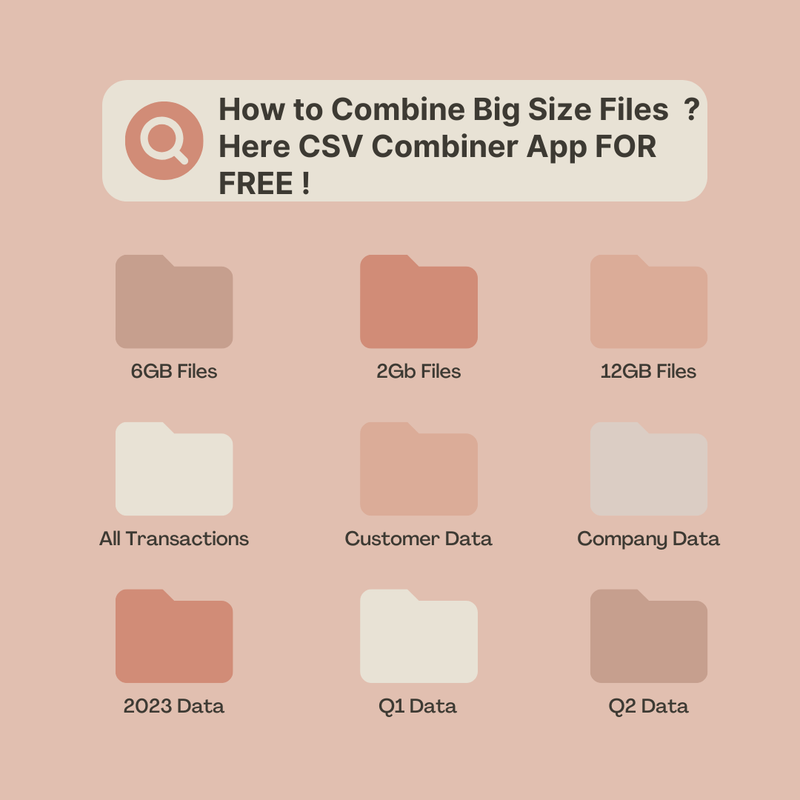 Highlight image for CSV Combiner App: The All In One Local Data Solution For Your Data Needs