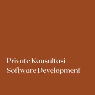 image for Private Konsultasi Software Development button