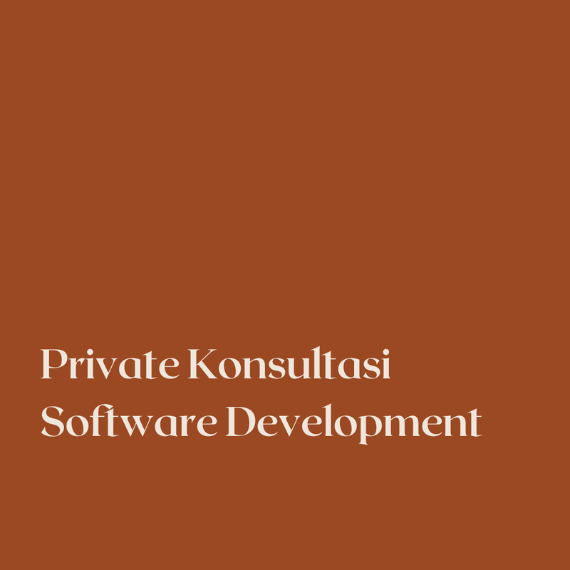 Highlight image for Private Konsultasi Software Development