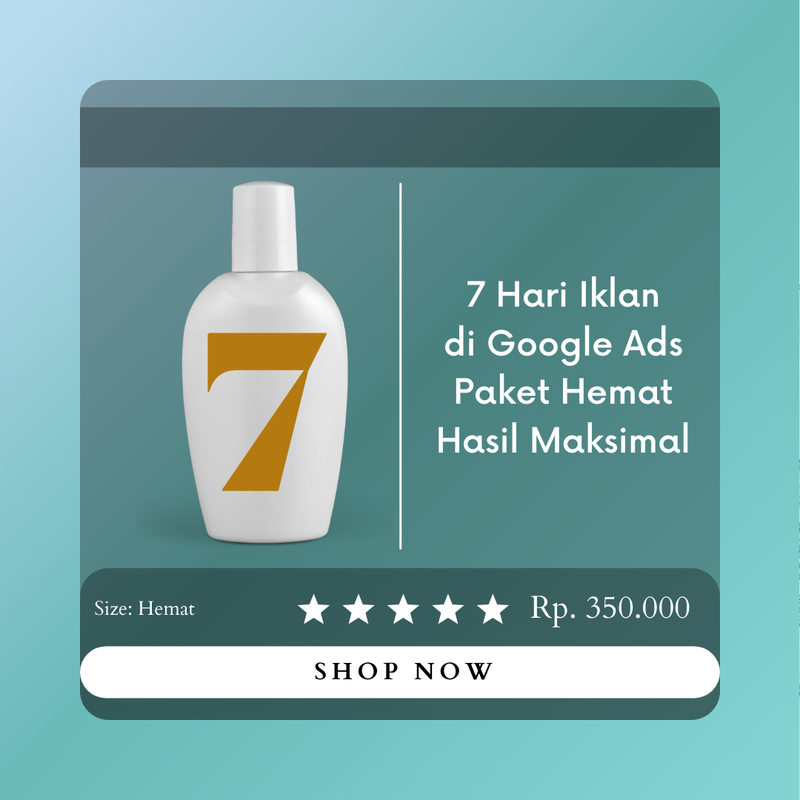 Highlight image for 7 Hari Iklan di Google Ads Paket Hemat Hasil Maksimal