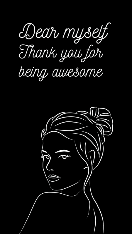 Highlight image 1 for [FREE UNTUK 100 PENDWONLOAD PERTAMA] Wallpaper Handphone Dear Myself