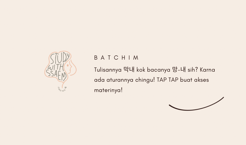Highlight image for Aturan Batchim dan Rumusnya