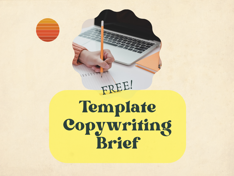 [FREE] Template Copywriting Brief