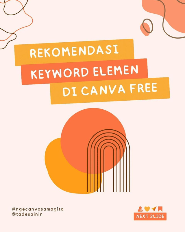 Highlight image for Rekomendasi Keyword Elemen di Canva Free