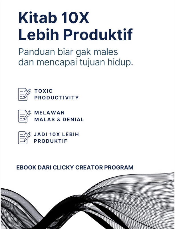 Highlight image for Ebook Kitab 10x Lebih Produktif Untuk Mencapai Tujuan Hidup