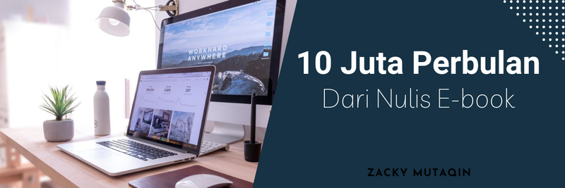 Highlight image for 10 Juta Perbulan Dari Nulis E-book