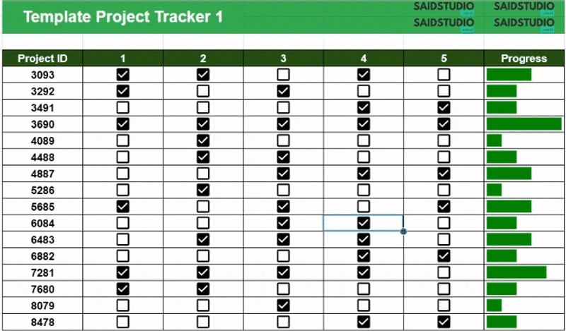 Highlight image for Template Project Tracker v1