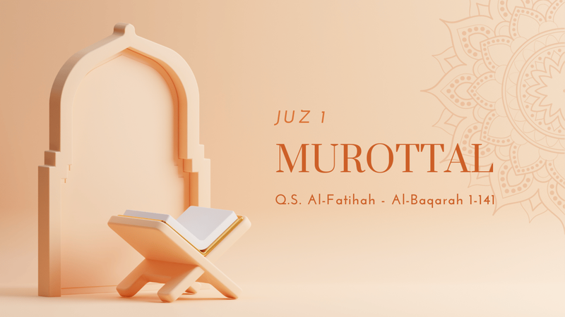 Highlight image 1 for Murottal Juz 1: "Cahaya Awal Perjalanan mendalami Al-Quran"
