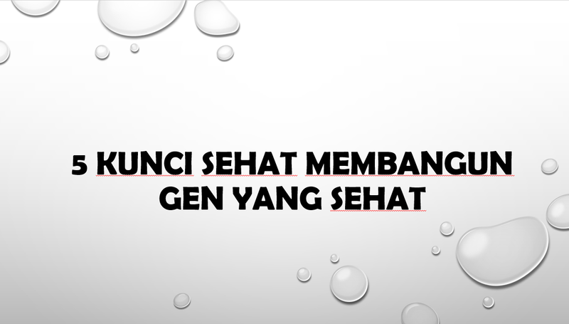 Highlight image for Kunci Sehat Membangun Gen yang Sehat