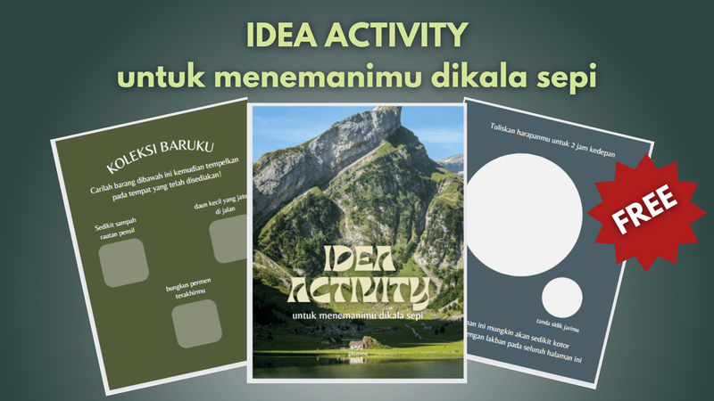 Highlight image for Template Printable Idea Activity - Untuk Mengisi Harimu yang Sepi
