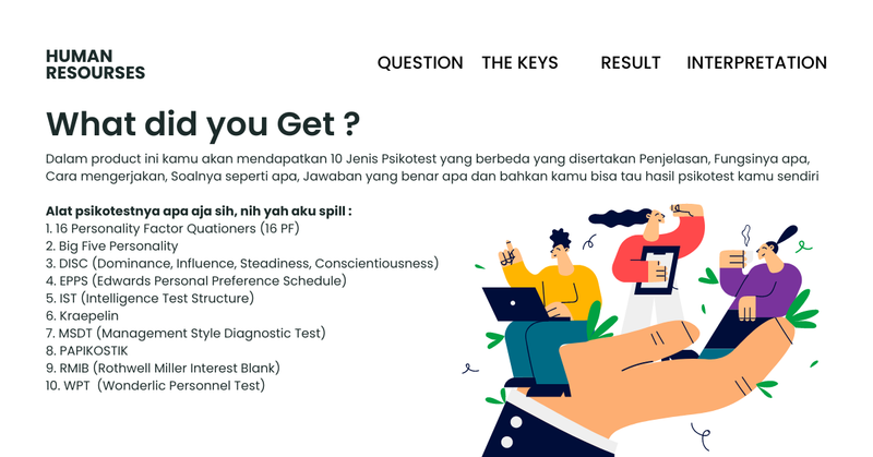 Highlight image for Paket Tools Psikotest HRD