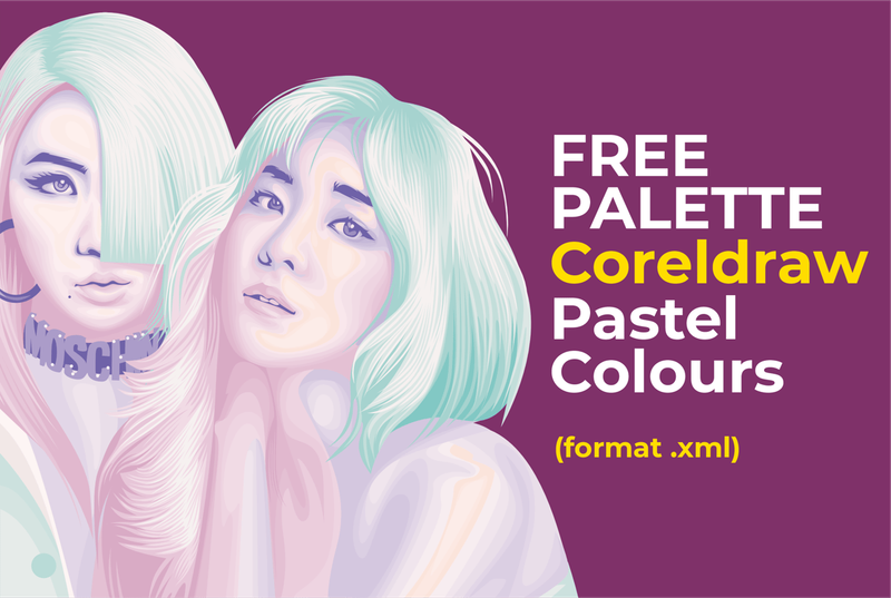 Highlight image for [ FREE ] PALETTE CORELDRAW UNTUK PASTEL VECTOR (format .xml)