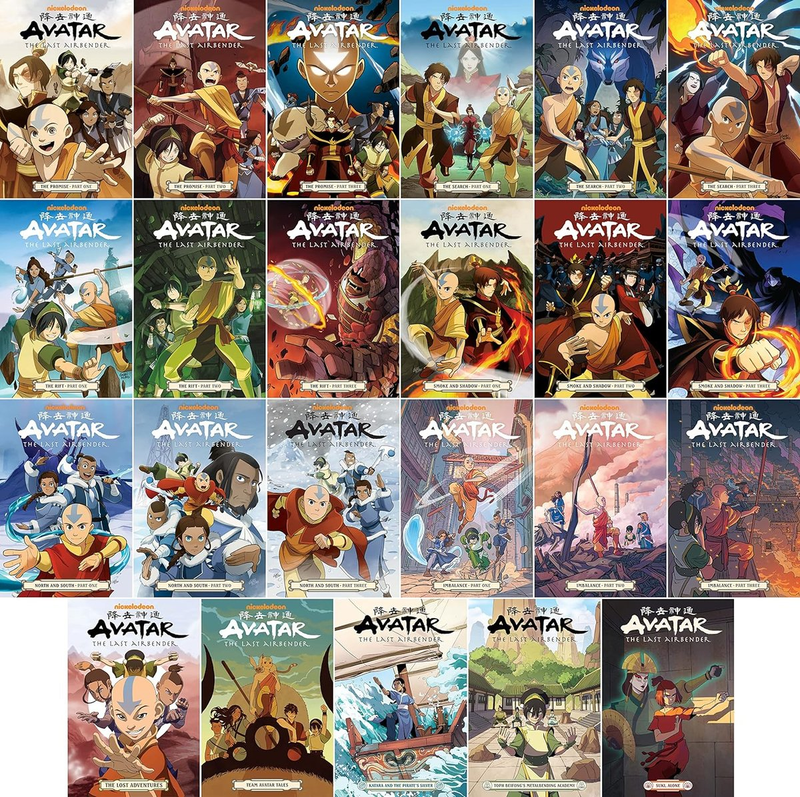 Highlight image for Avatar The Last Airbender E-Comic Complete Series Collection