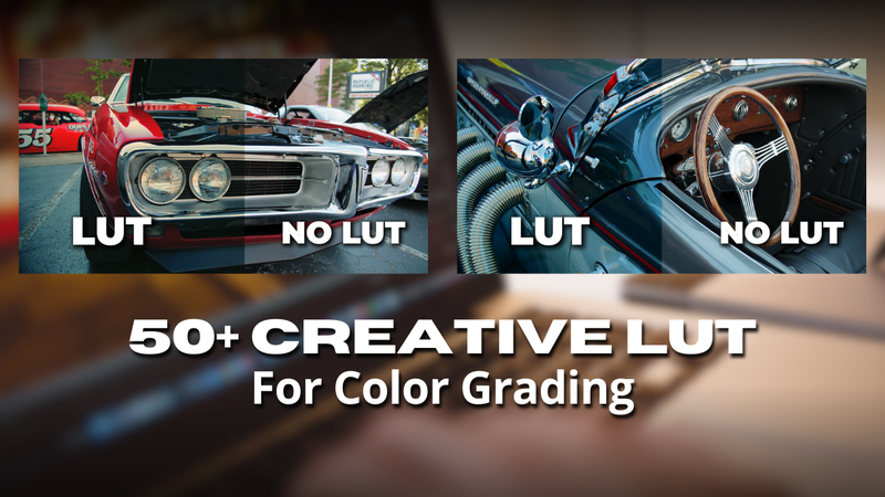 Highlight image for 50+ Creative LUTs For Color Grading