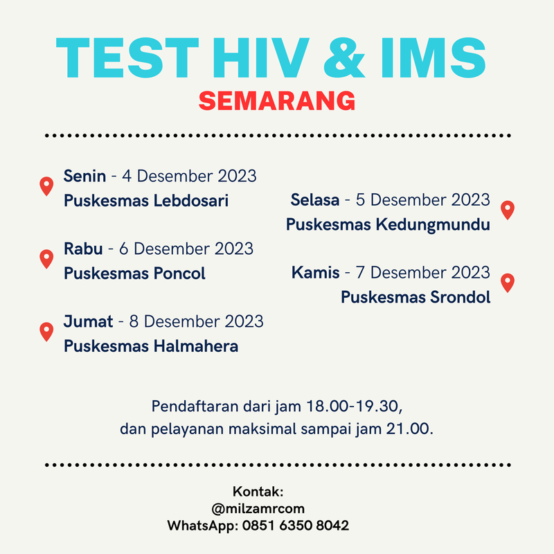 Highlight image 1 for Test HIV & IMS Gratis di Kota Semarang