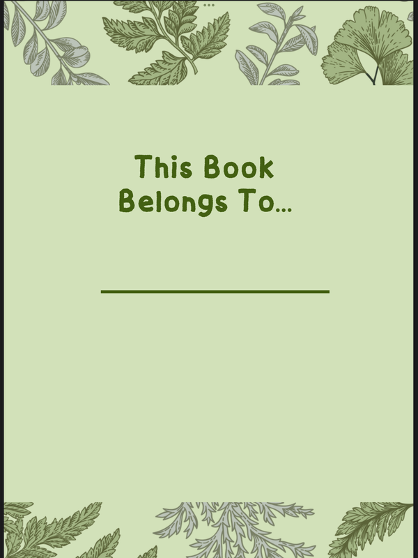 Highlight image for Template Planner 2025 tema hijau