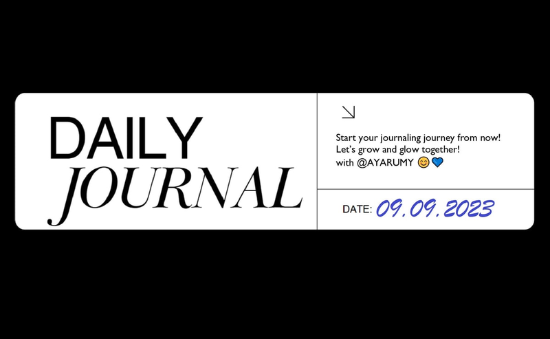 Highlight image 1 for [FREE PRINTABLE] Template Jurnal Harian Simple dan Lengkap