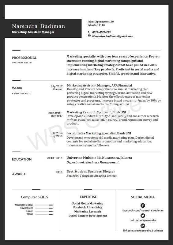 Highlight image for [FREE] Tools untuk melamar kerja (Template CV kreatif, ATS, Body email Bahasa Indonesia & Bahasa Inggris)