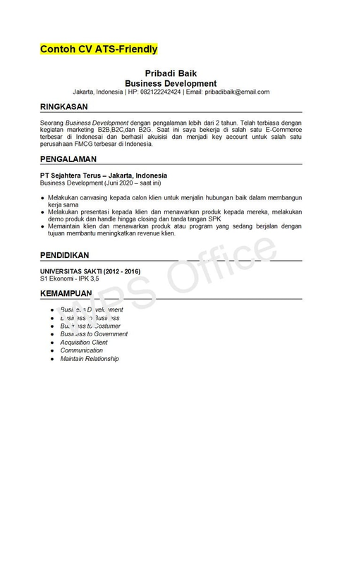 Highlight image for [FREE] Tools untuk melamar kerja (Template CV kreatif, ATS, Body email Bahasa Indonesia & Bahasa Inggris)